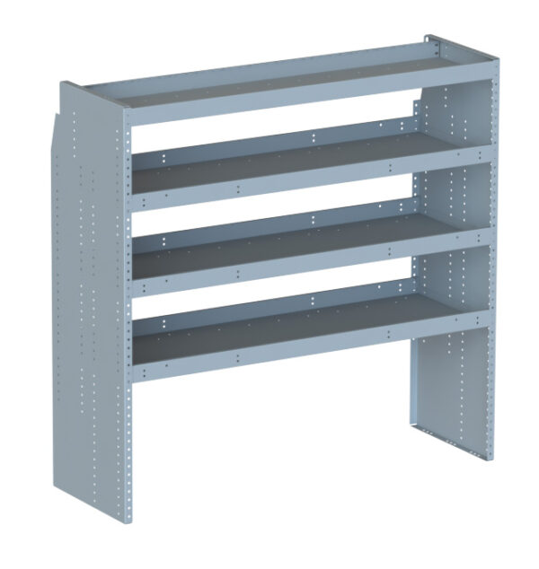 Ford Transit Low Roof 50″ 4-Shelf Unit, Heavy Duty