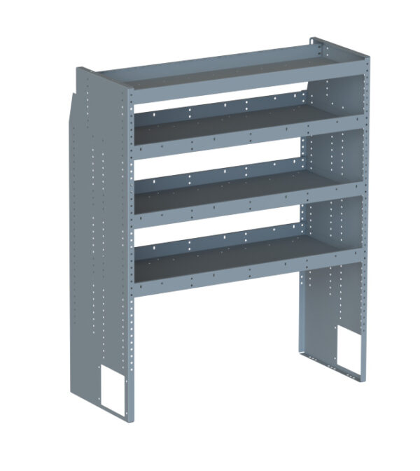 Ford Transit Low Roof 40″ 4-Shelf Unit for Conduit , Conduit Carrier, Heavy Duty